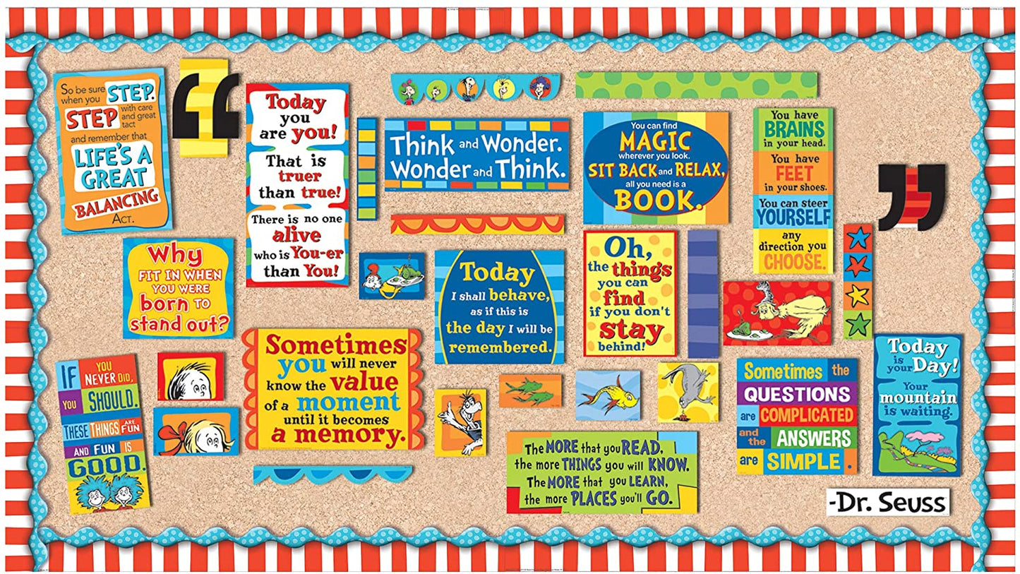 Dr. Seuss Motivational Bulletin Board