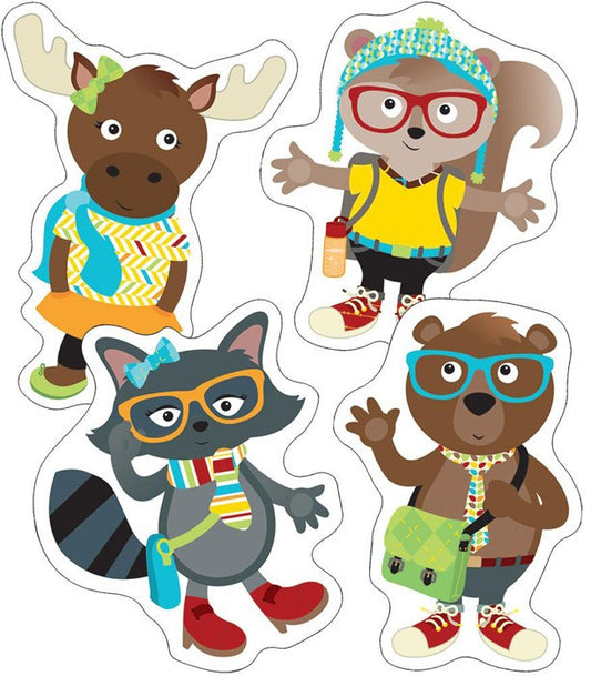 Hipster Pals Cut-Outs