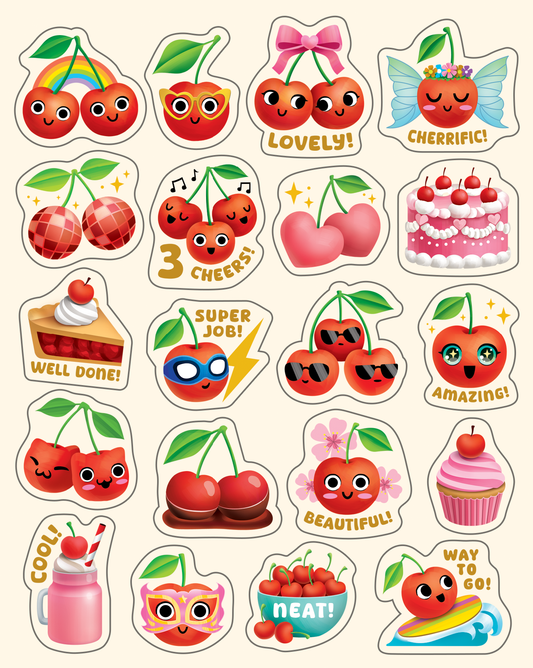 Cherry Smelly Stickers