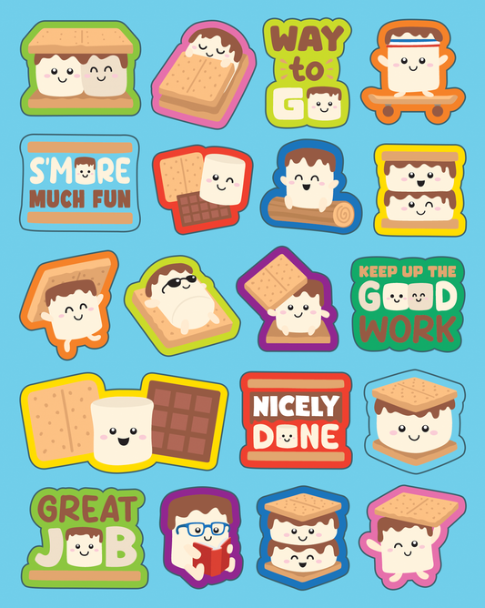 S'mores Smelly Stickers