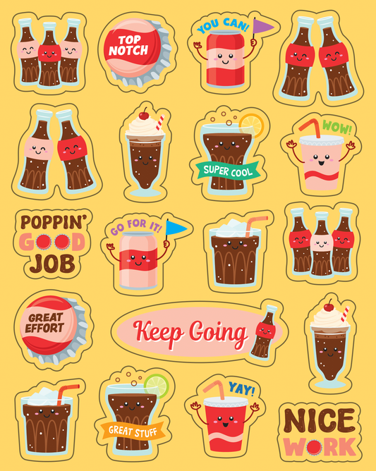 Cola Smelly Stickers