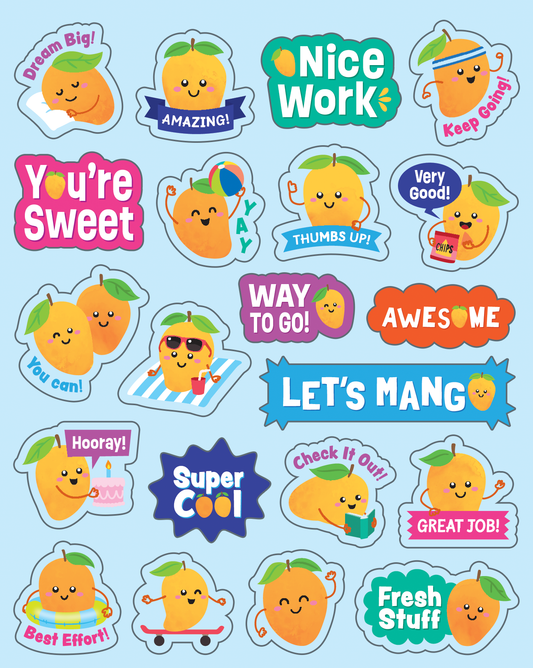 Mango Smelly Stickers