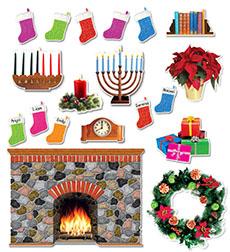 Holiday Hearth Bulletin Board(D)