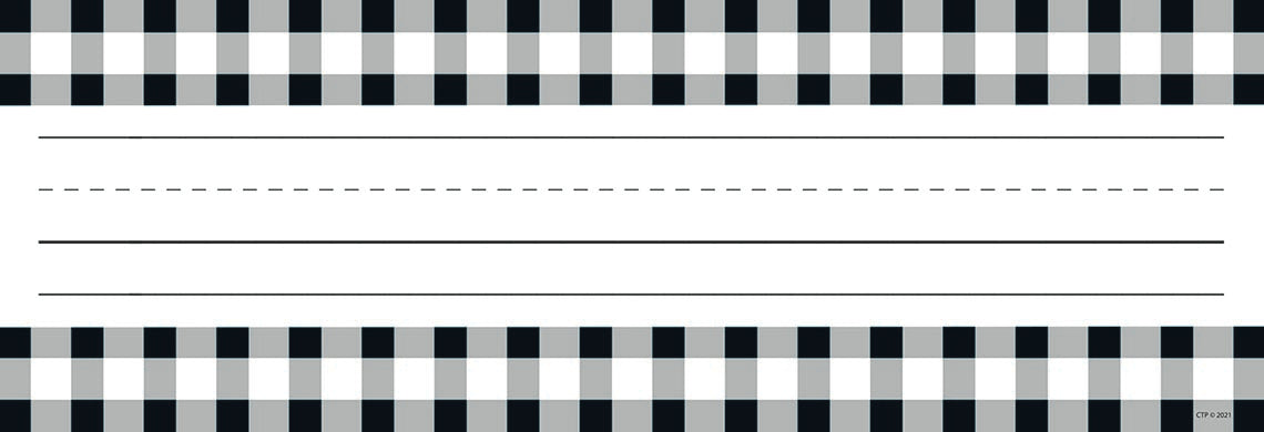 Buffalo Check Nameplates (Core Decor)