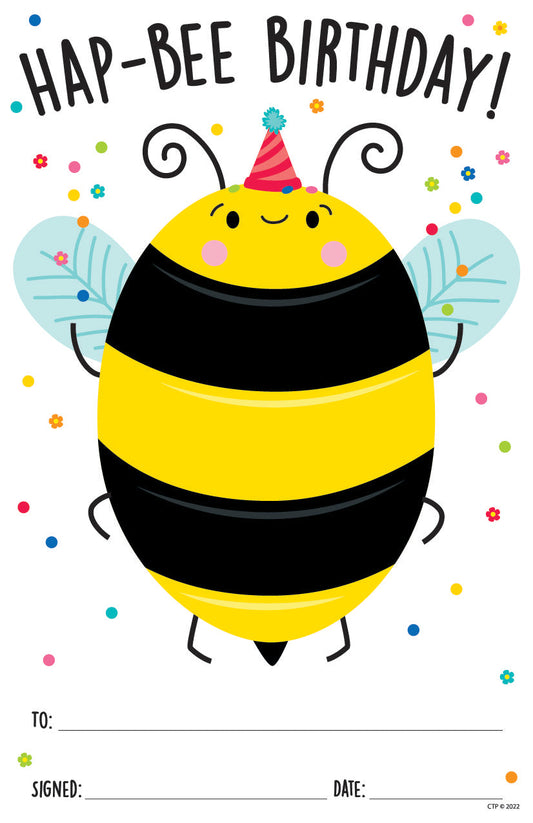 HAP-BEE Birthday Award