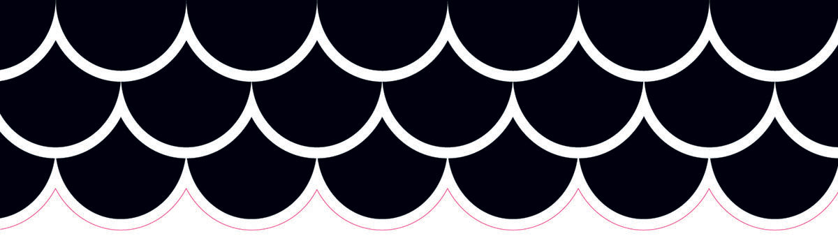 Black Scallops (Core Decor, EZ Border)