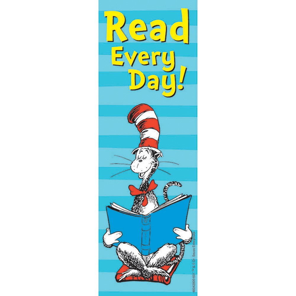 Cat in the Hat Read Every Day Bookmarks