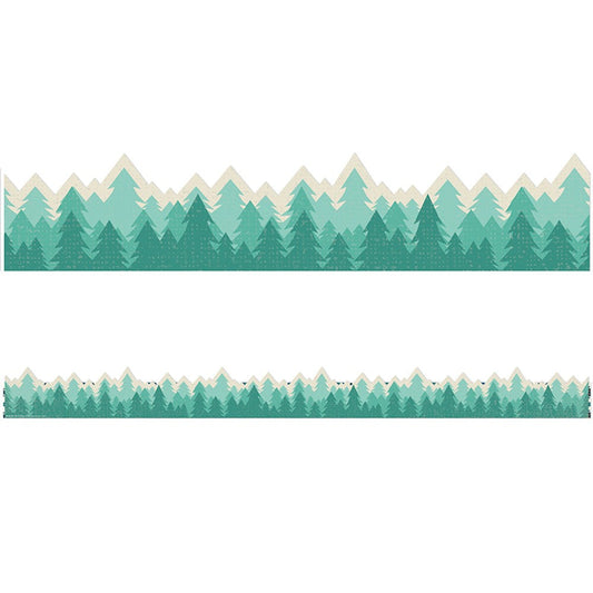 Adventurer Trees Extra Wide Deco Trim