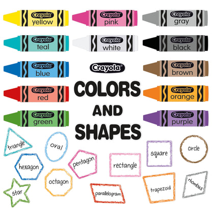 Crayola® Colors & Shapes Bulletin Board Sets