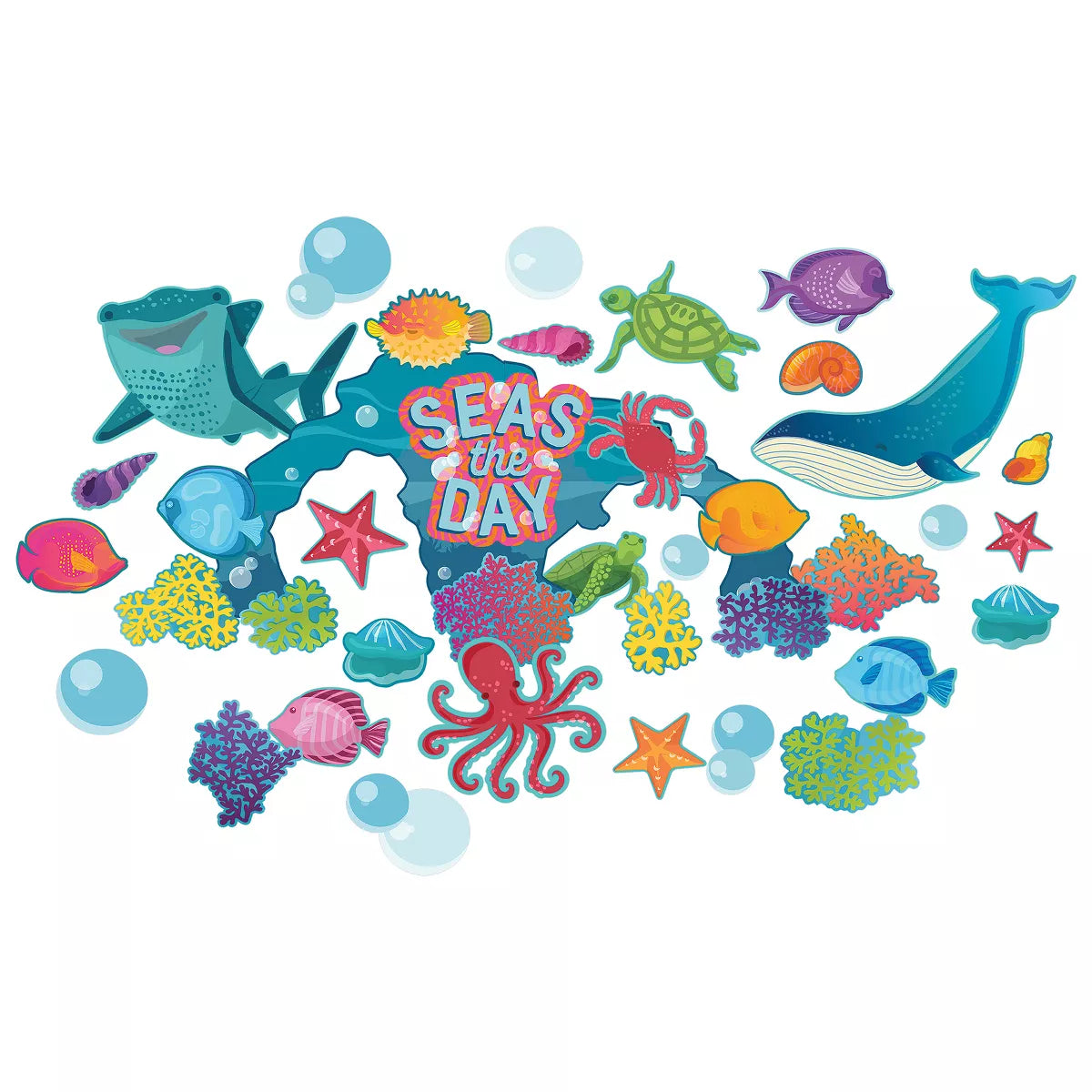 Seas the Day Bulletin Board Sets