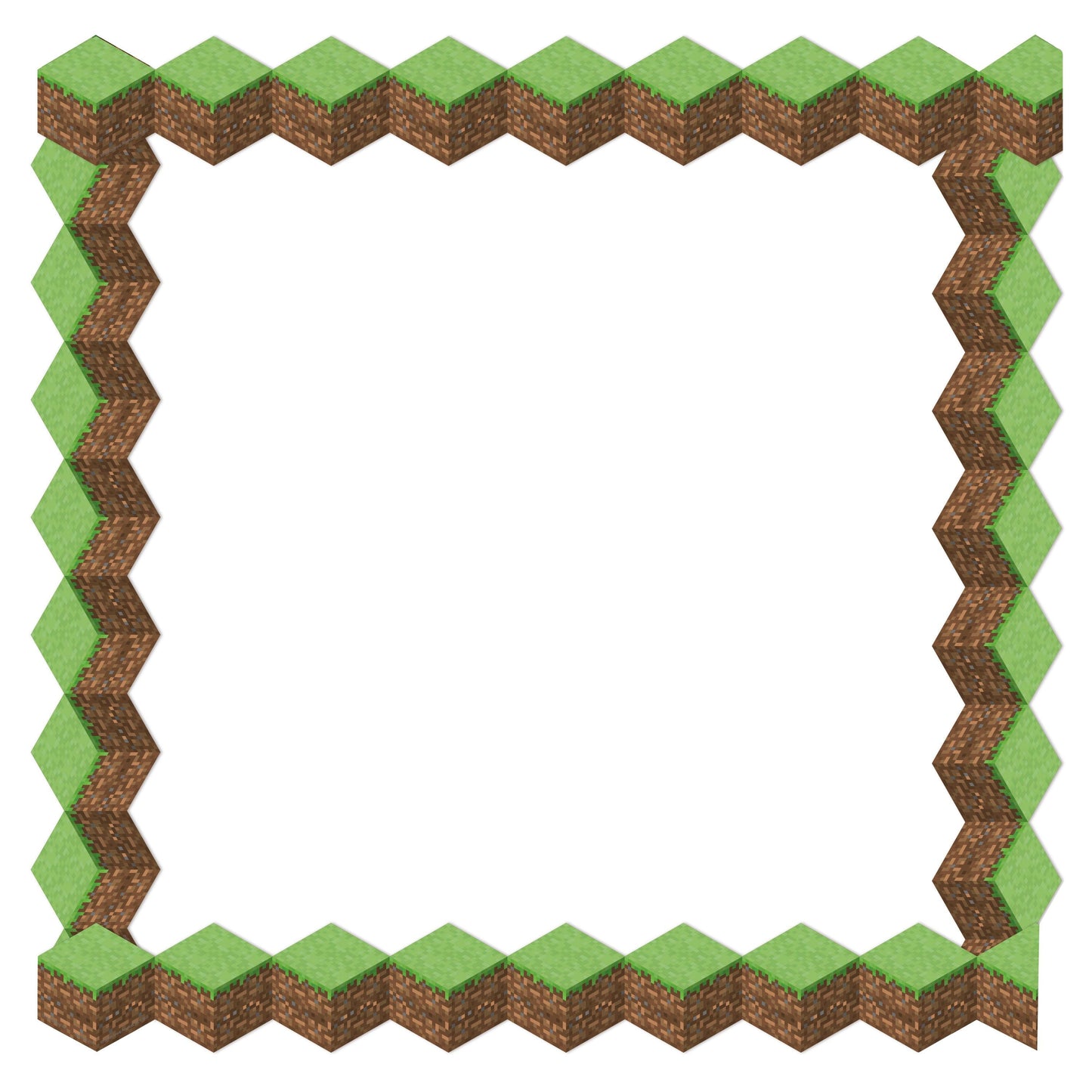 Minecraft Die-Cut Blocks Deco Trim - Extra Wide