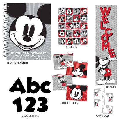 Mickey Mouse® Throwback Classroom Environment