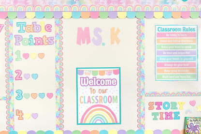 Pastel Pop Classroom Environment