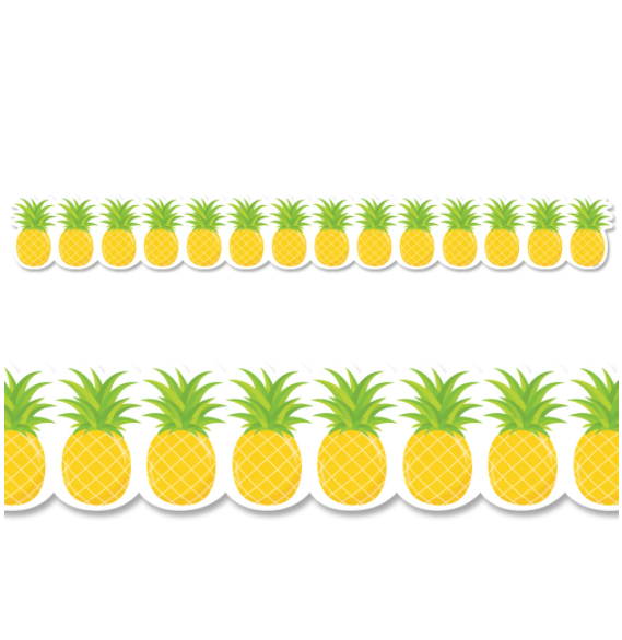 Pineapples EZ Border