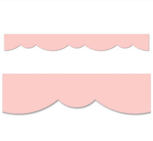 Blush Stylish Scallops EZ Border