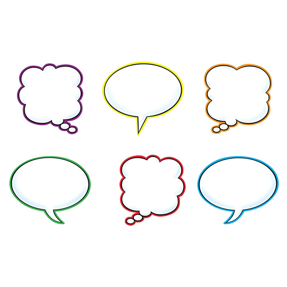 Speech Balloons Classic Accents Variety Pack, 36 ct