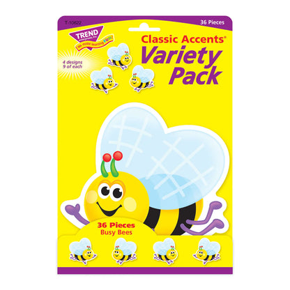 Busy Bees Classic Accents® Variety Pack, 36 ct