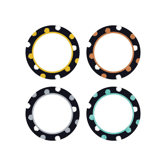 I ♥ Metal Dot 3 inch Circles Mini Accents Variety Pack