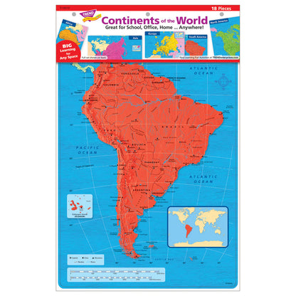 Continents of the World Learning Set