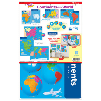 Continents of the World Learning Set