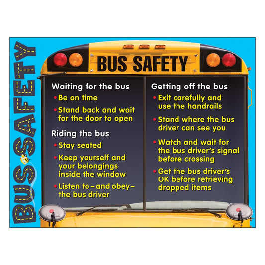 Bus Safety Learning Chart