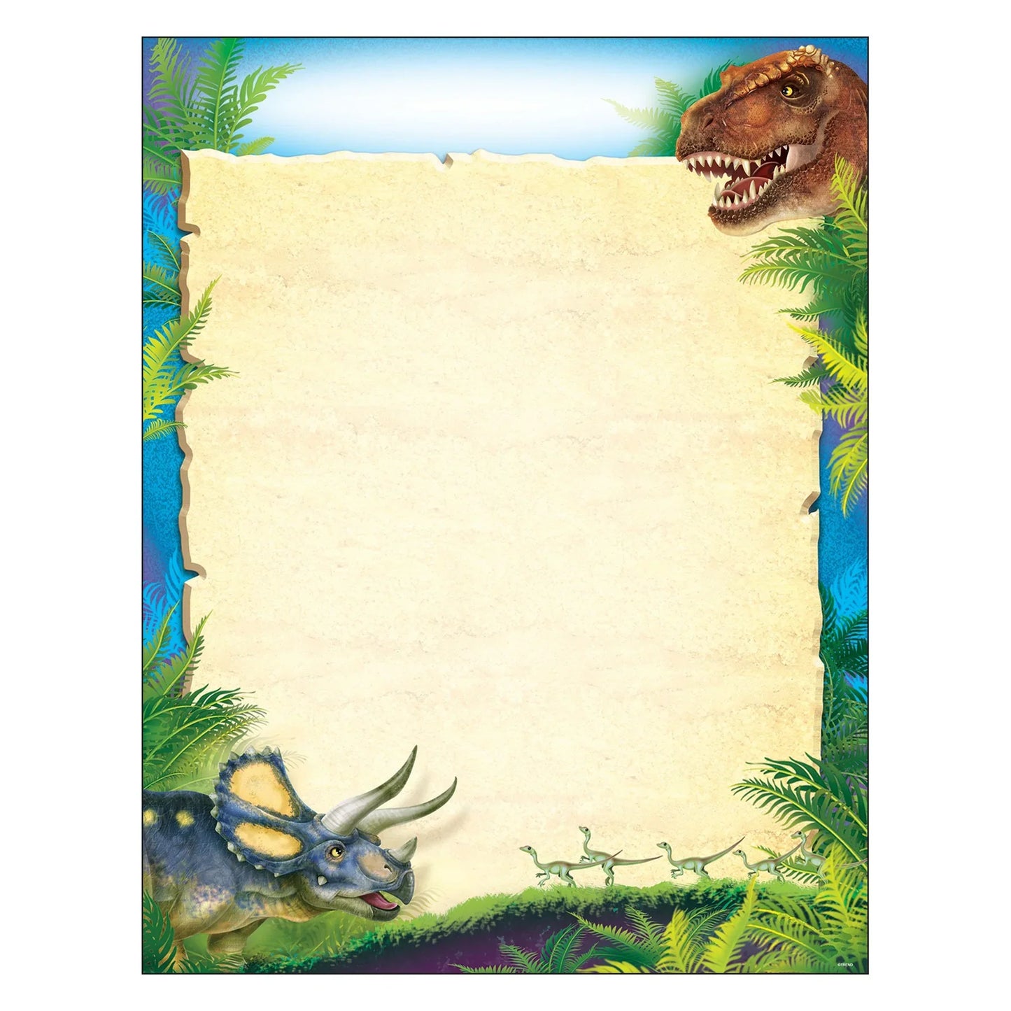 Blank Discovering Dinosaurs® Learning Chart