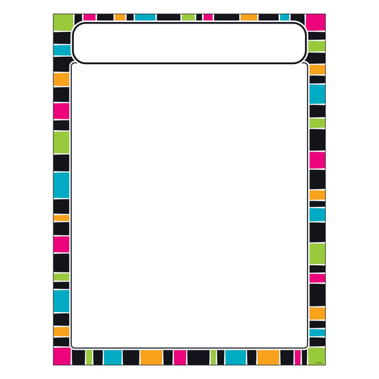 Stripe-tacular Groovy Learning Chart