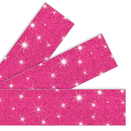 Hot Pink Bolder Borders® – Sparkle