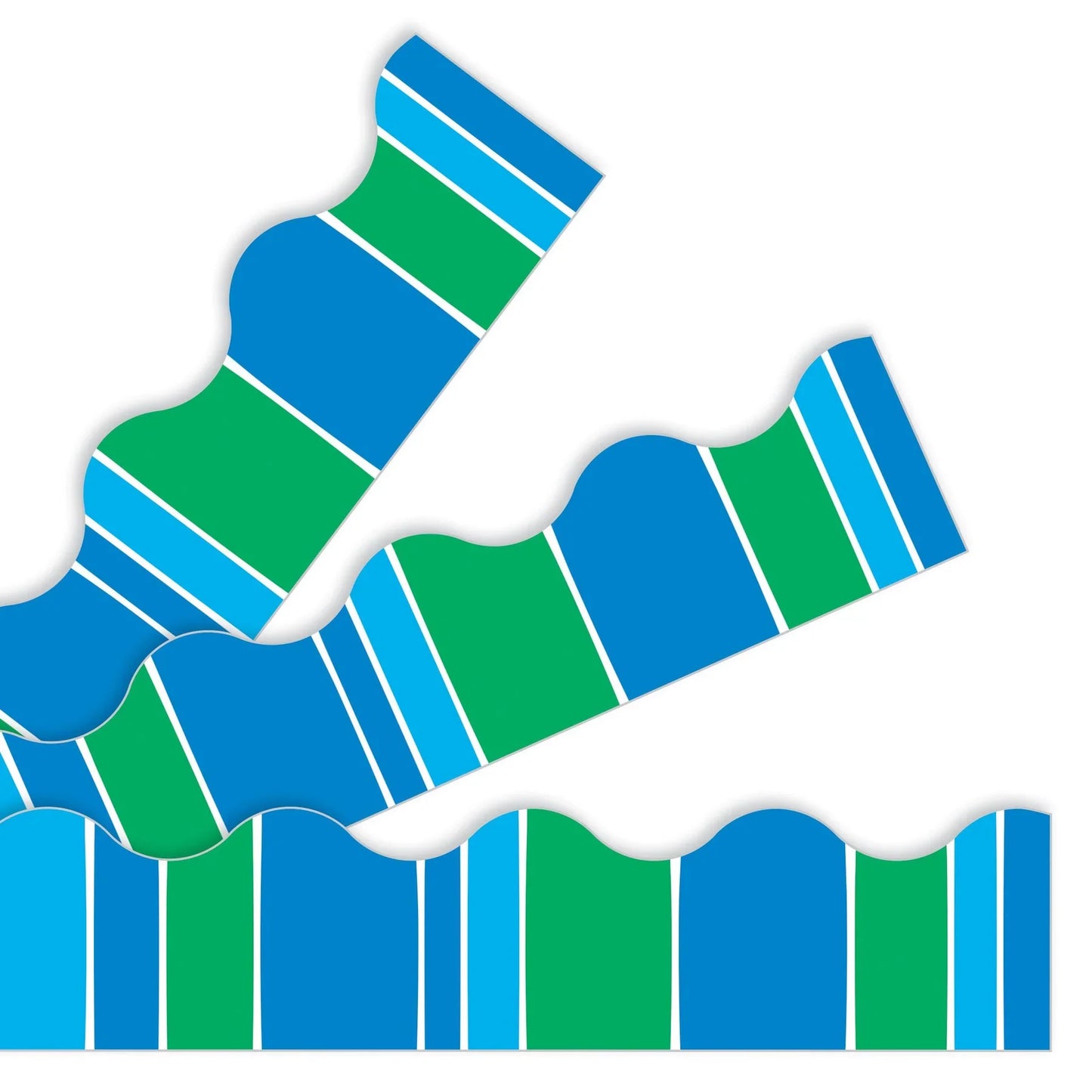 Stripe-tacular Cool Blue Terrific Trimmers®