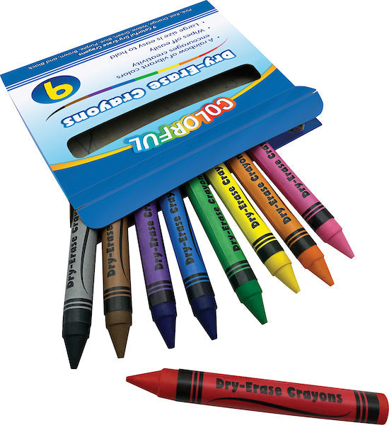 Colorful Dry-Erase Crayons