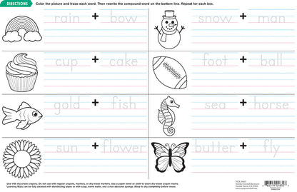 Compound Words Learning Mat