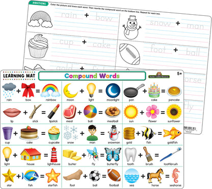 Compound Words Learning Mat