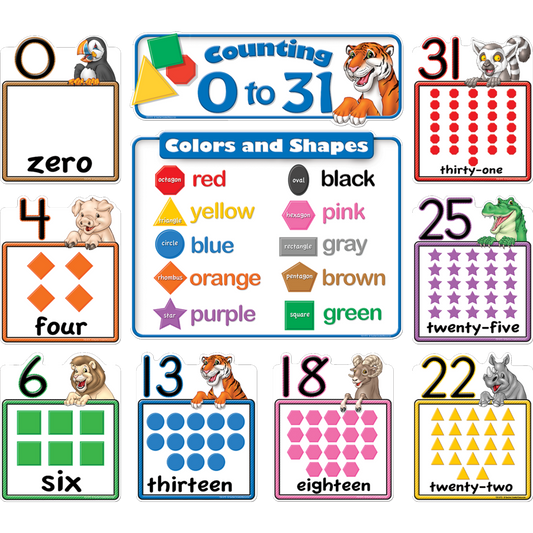 COUNTING 0 TO 31 BULLETIN BOARD(DISC)