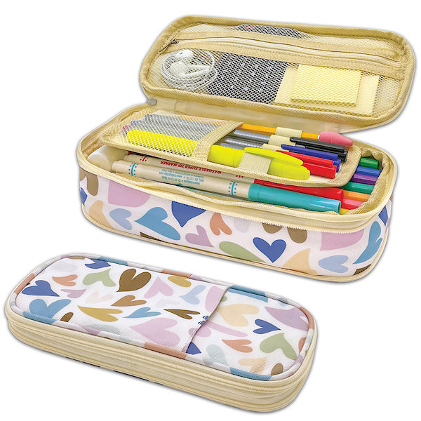 Hearts Pencil Case