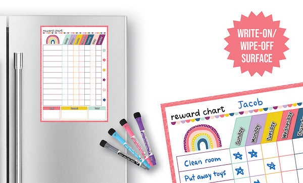 Oh Happy Day Dry-Erase Magnetic Reward Chart