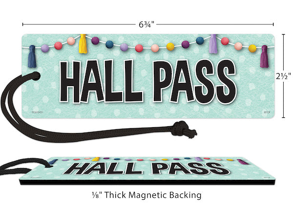 Oh Happy Day Magnetic Hall Pass