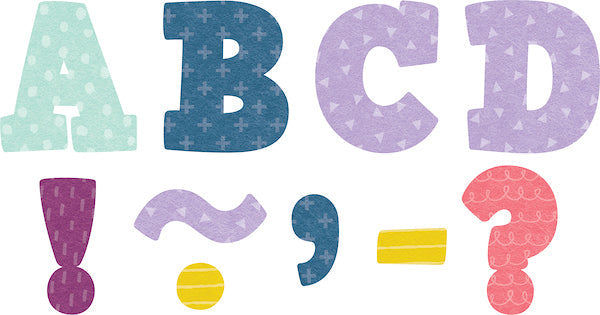 Oh Happy Day Bold Block 3" Magnetic Letters