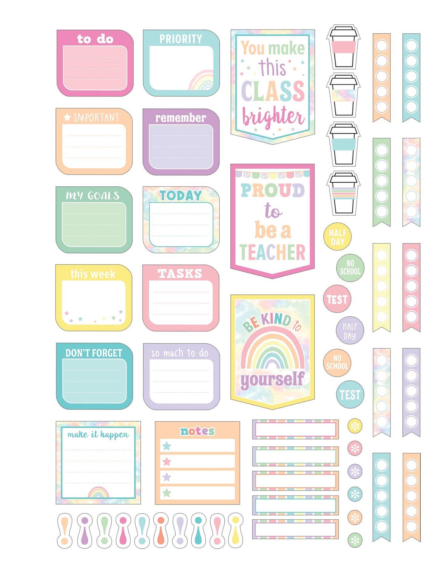 Pastel Pop Collection Lesson Plan & Record Books