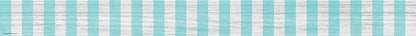 Vintage Blue Stripes Straight Border Trim