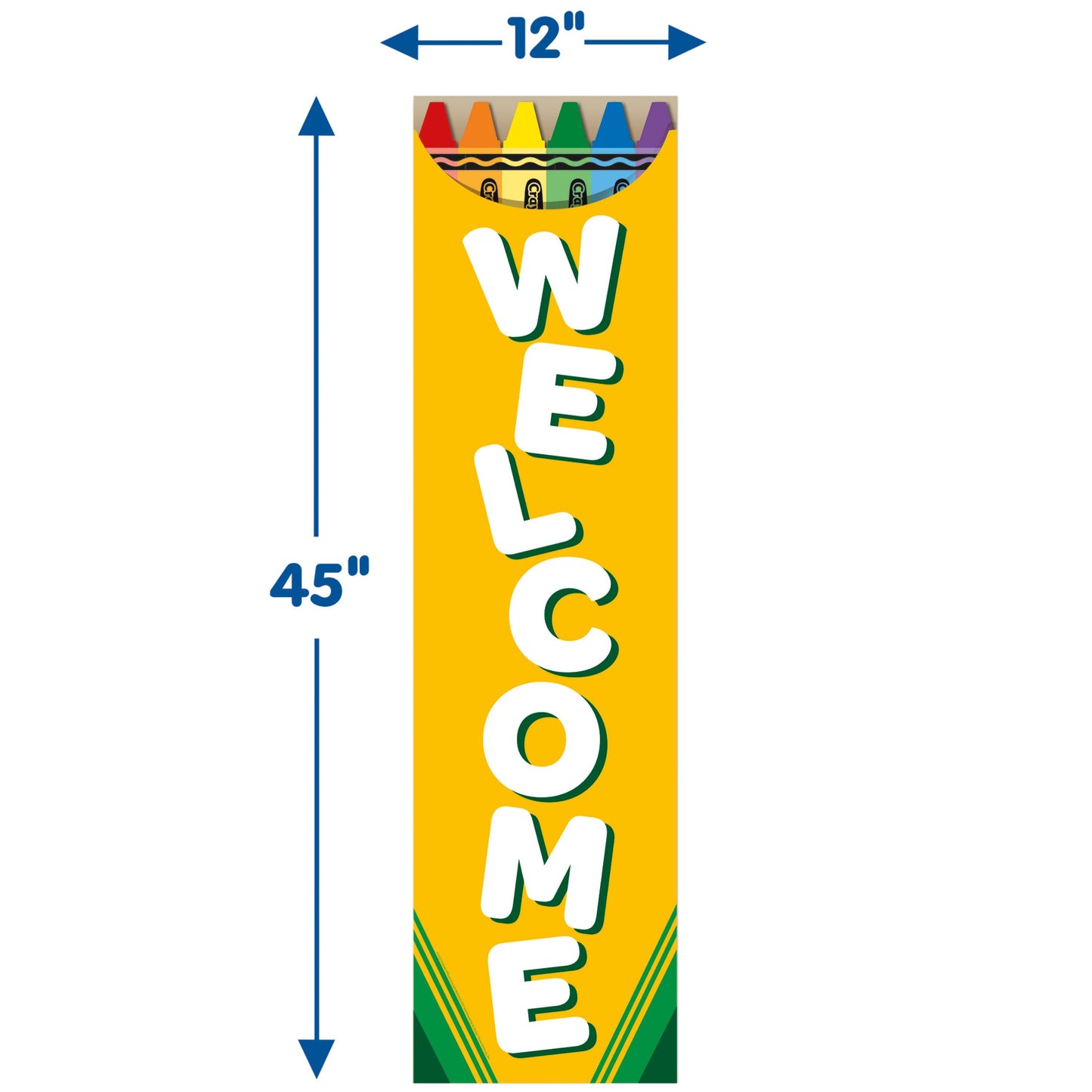 Crayola® Welcome Banner - Vertical