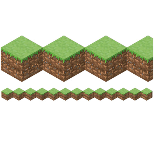 Minecraft Die-Cut Blocks Deco Trim - Extra Wide