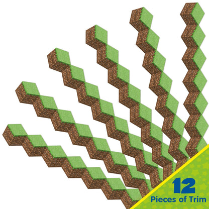 Minecraft Die-Cut Blocks Deco Trim - Extra Wide