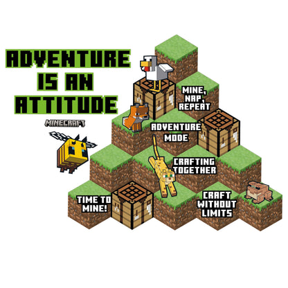 Minecraft Adventure Is An Attitude Mini Bulletin Board Sets