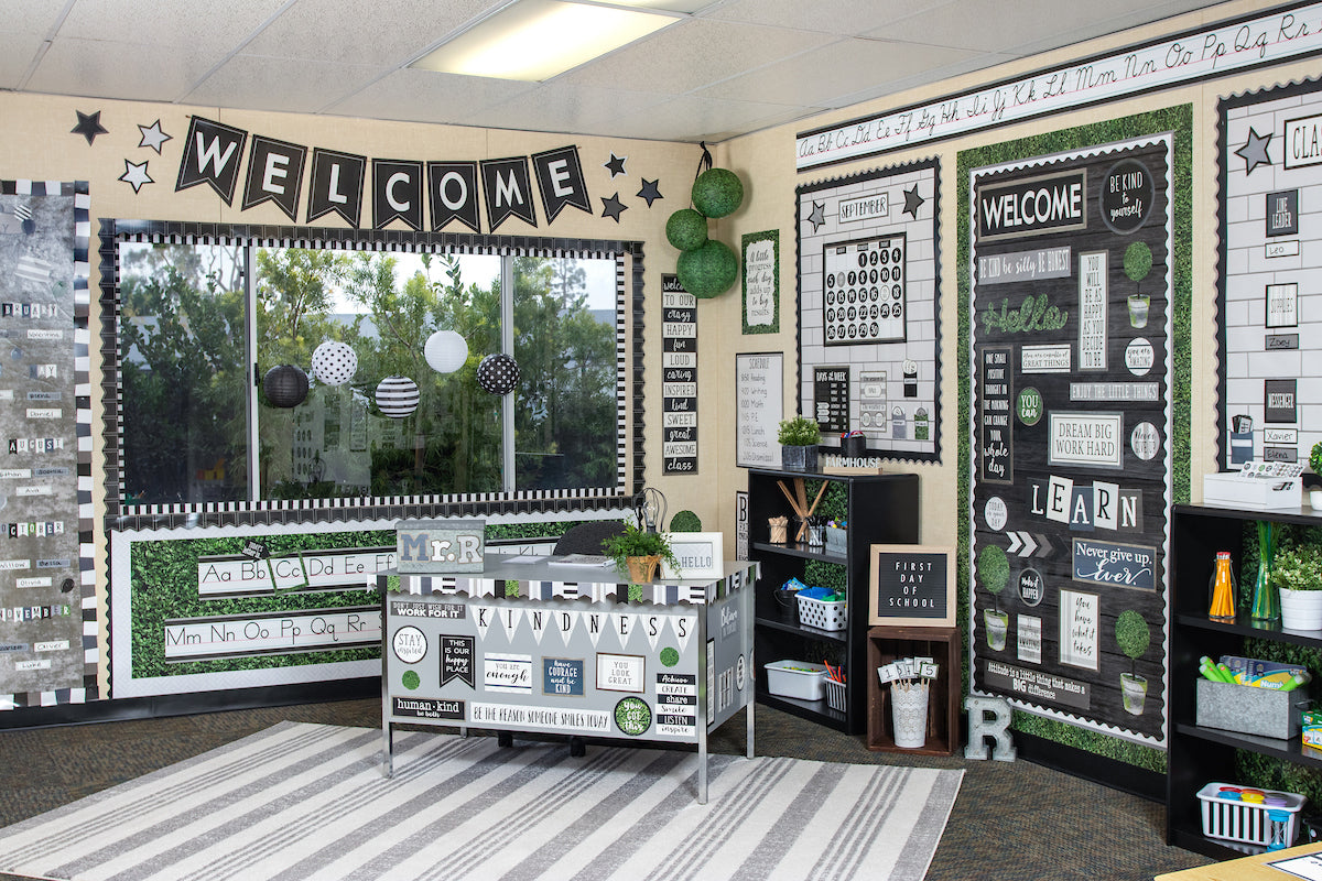 Modern Farmhouse Classroom Environment