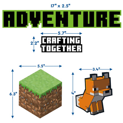 Minecraft Adventure Is An Attitude Mini Bulletin Board Sets