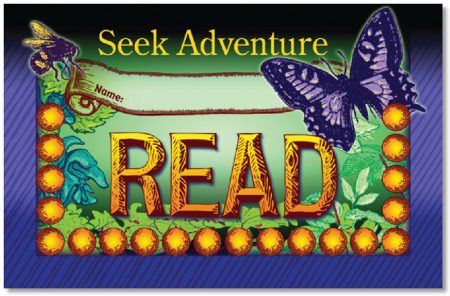 Seek Adventure: Read Incentive Punch Cards