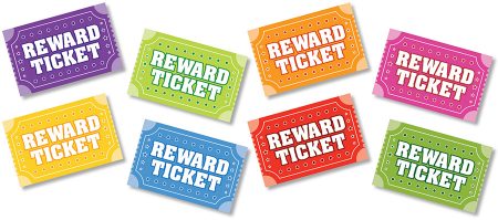 Bright & Basic Reward Tickets (128 ct)