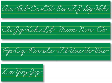 Alphabet Lines – Traditional Cursive