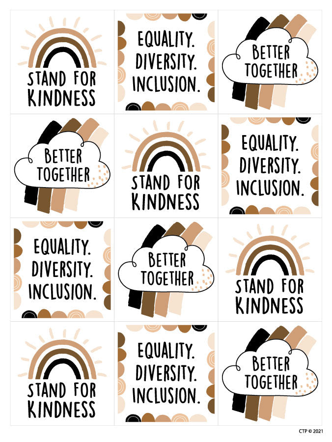 Diversity Rainbow Stickers - Rewards