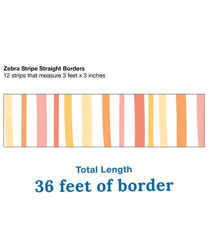 Zebra Stripe Straight Borders
